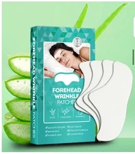 2 X Anti Wrinkle Forehead Patches Aloe, Collagen, Vitamin E, 12 pcs x 2 = 24