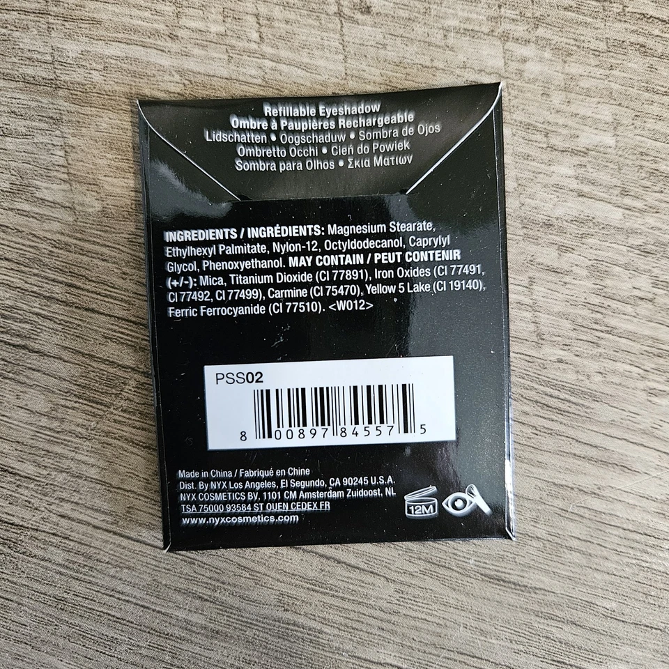 Lot x3 New NYX Cosmetics Single Prismatic Eye Shadows Refill PS02 Punk Heart - Image 2 of 2