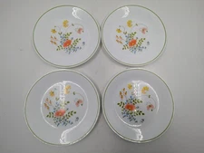 Corelle Spring Bouquet Wild Flowers 8.5” Salad Luncheon Sandwich Plates Set of 4