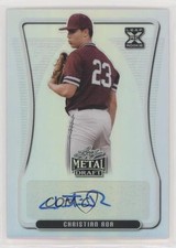 2020 Leaf Metal Draft Christian Roa #BA-CR1 Auto 4t6