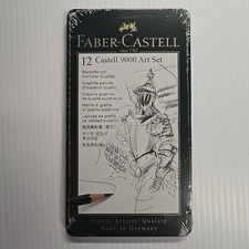 9000 Graphite Sketch Pencil Sets Art 8B - 2H set of 12