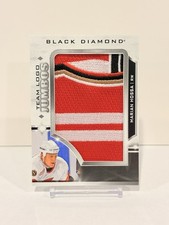 2023-24 Upper Deck Black Diamond Team Logo Jumbo Patches #TL-MH Marian Hossa