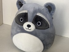 Randy The Raccoon Soft Toy Squishmallows  Plush 7.5” Grey Kelly Toys Jazwares