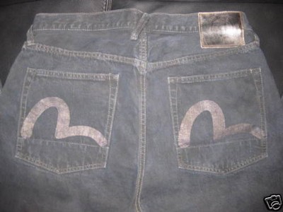 EVISU MEN'S Jeans Pants Size 31 GODHEAD NWT