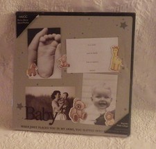Havoc Gifts Baby Photo Picture Frame Square 14" x 14" New Magnetic Collage