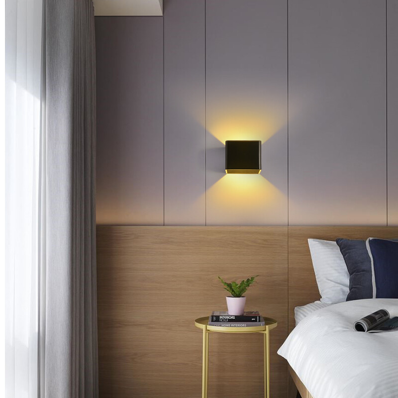 Up Down Lighting 5W LED Wall Mount Light Fixture Night Lamp Aluminum ...