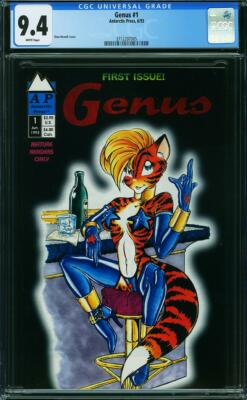 Genus #1 (CGC 9.4) 1993 Antarctic Press, Rare Animal Comic! M12