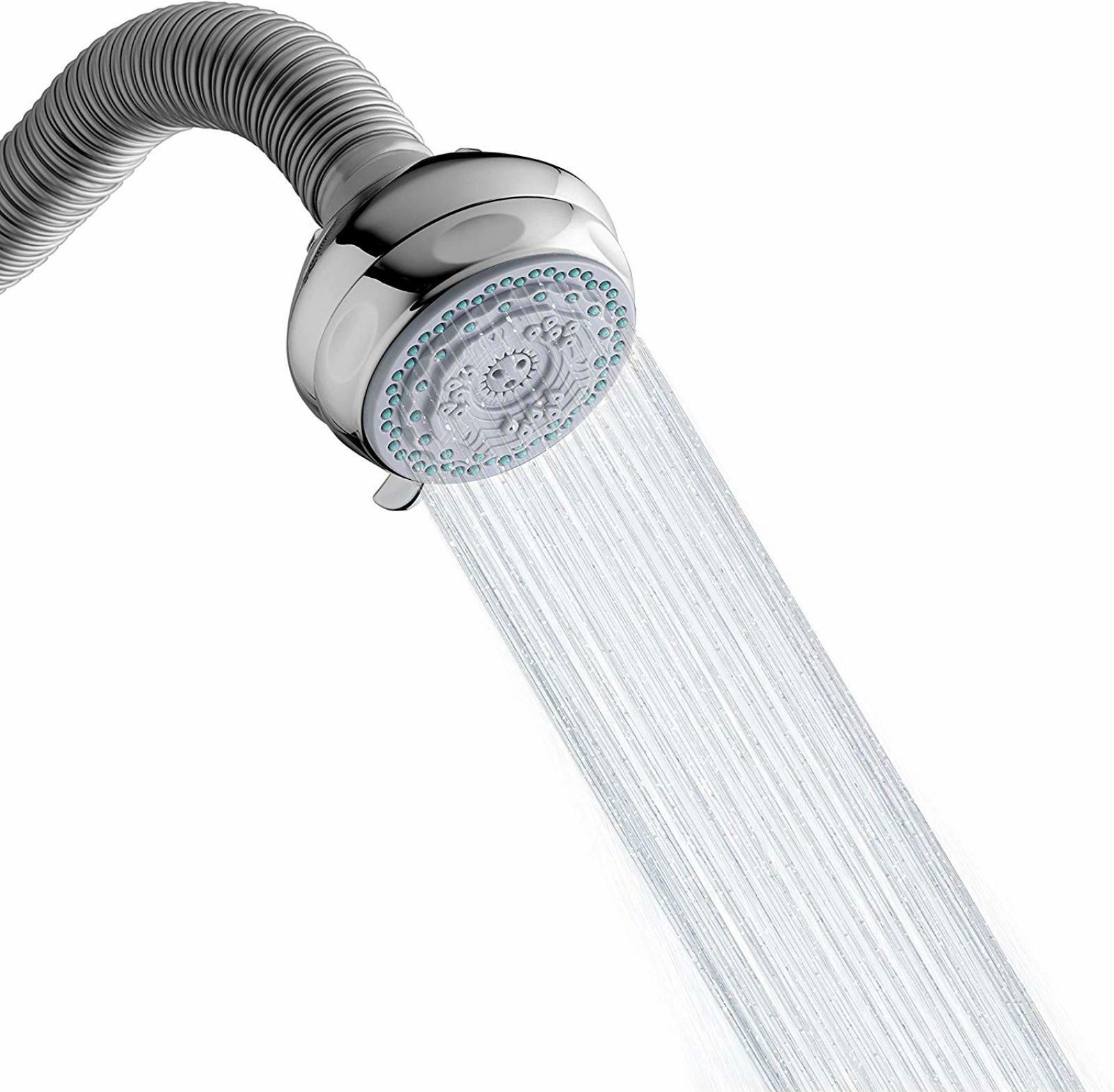 Waterpik High Pressure Flexible Neck Best Adjustable Shower Head for