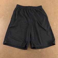 Real Essentials Men's Size Small Black Lightweight Drawstring Athletic Short New