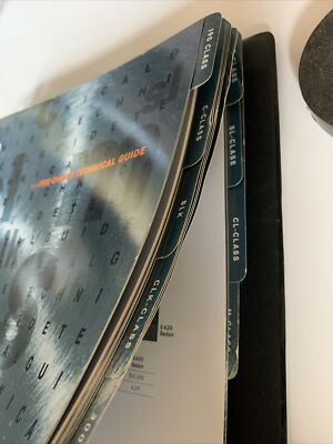 Mercedes Pre-Owned Technical Guide. 1988-1999 Binder. Rare. SL, E, ML, C, CLK, S