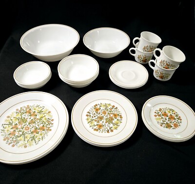 Vintage Corelle Serving Pieces 30 Pieces Service For Corelle