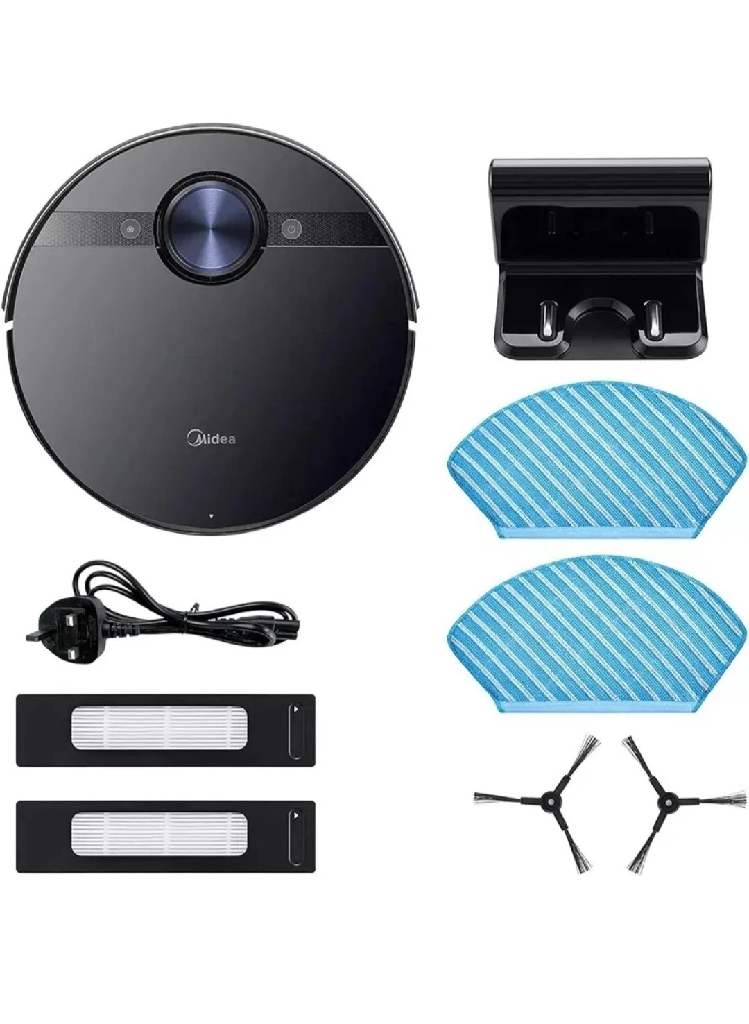 Midea Robot Vacuum Cleaner M7 with 4000 Pa Super Power, 150min 3 in 1