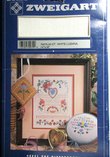 Bucilla Sweigart 25 count White Lugana 14" X 18" - Sealed NOS 1995