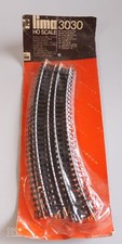 LIMA BINARI CURVI ROTAIE TRENO 3030 720 3080 HO Anni '70-80 - mai aperti!