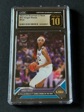 2023 Topps Now Bowman 53 Angel Reese CHICAGO SKY Blue # /49 Pristine CGC 10 Gold
