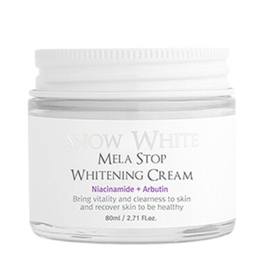 Snow White MelaStop Whitening Cream 80ml Pigmentation Blemish Dark