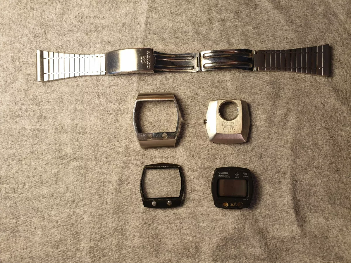 Vintage Seiko 0634 5009 Quartz LC Watch - Non-Working for Parts