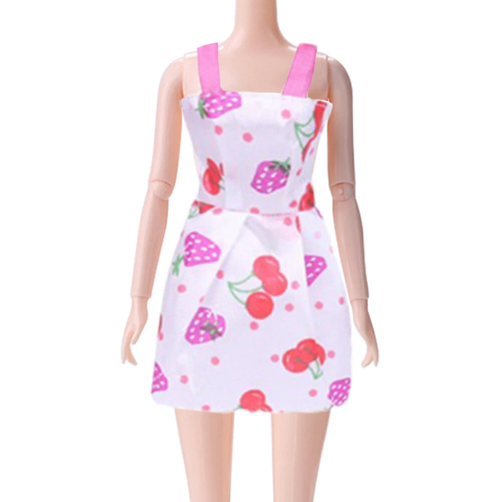 VETEMENTS 10 pezzi bambola vestito festa fatto a mano colore casuale mini oggetti di scena per cambiare vestiti gioco