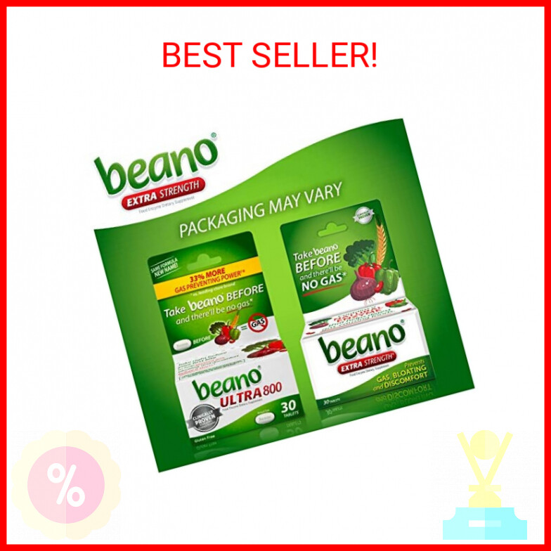beano Ultra 800 Gas Prevention, Food Enzyme Dietary Supplement, Help