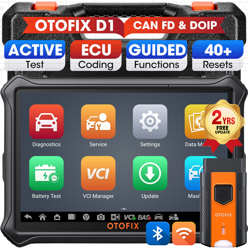 Outils diagnostics OBD OTOFIX D1 résout les pannes de calculateur et erreurs injection