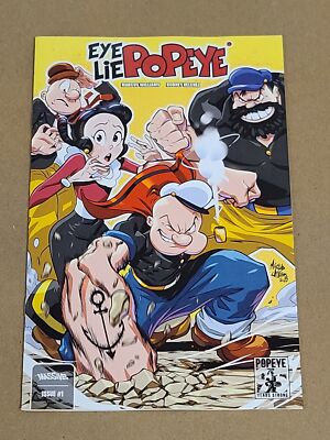EYE LIE POPEYE #1 (OF 5) CVR G 10 COPY WILLIAMS PREMIERE MASSIVE