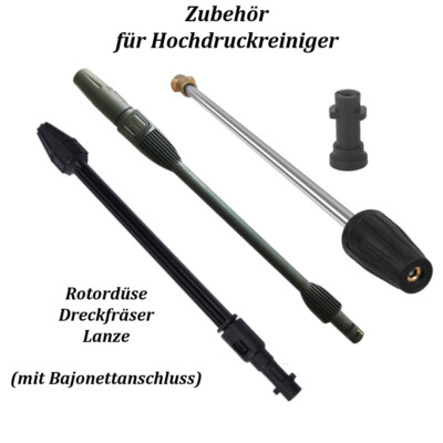 Zubehör für Kärcher K2 - K7 (Lanze, Rotordüse, Dreckfräse) nach Wahl