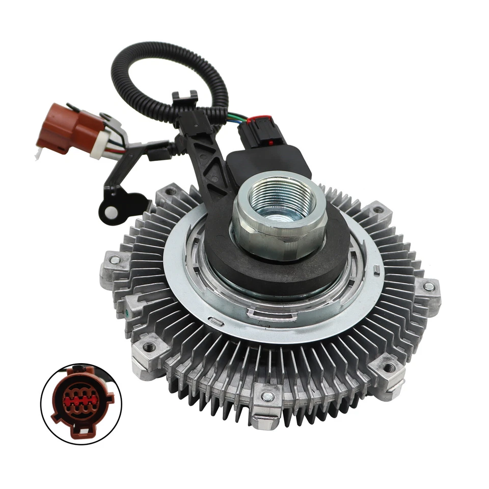 Embreagem de ventilador elétrico para Ford F150 Expedition Lincoln Navigator Mark LT 2007-2008 - Imagem 4 de 4