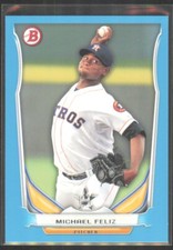 2014 Bowman Draft Picks & Top Prospects Blue Michael Feliz /399 #TP-76