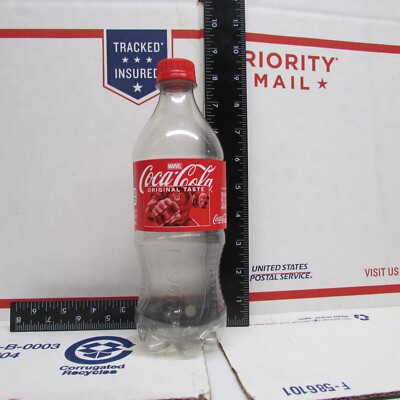Coca-Cola JUGGERNAUT Marvel 20oz Bottle Empty Clean Limited Edition Coke 