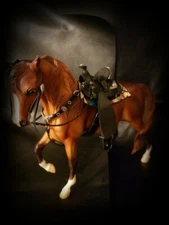 CM 1:12 Scale CLASSIC Breyer Western Saddle Set "MidNight Sky"