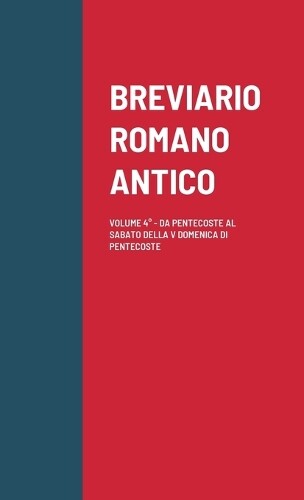Mons. Salvatore Corrado Diac. Massimo Alberg Breviario Romano Antic (Tascabile)