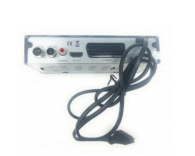 DIGITALE TERRESTRE DVB-T3 DECODER TV SCART HDMI 4K H265 TELECOMANDO PILE - Immagine 4 di 4