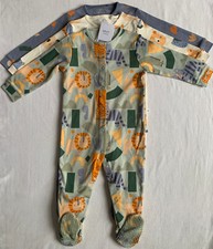 BNWT Baby Boys 3pk Character Animal Sleepsuits 9-12 months  NEXT