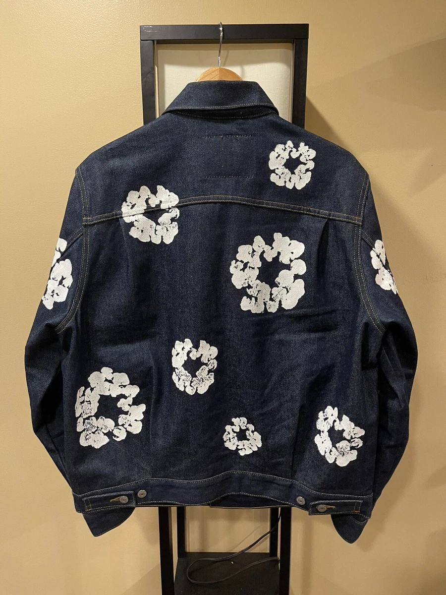 Denim Tears Levi’s Cotton Wreath Raw Selvedge Type-2 Jacket