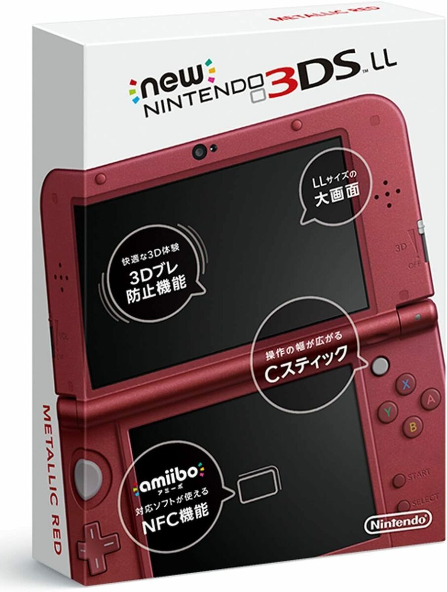 New Nintendo 3DS LL Metallic Red Region Japan 4902370529883 New Nintendo 3DS LL Metallic Red Region Japan 4902370529883
