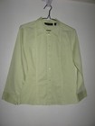 COUNTRY ROAD PALE GREEN LONG SLEEVE BUTTON UP COLLARED BLOUSE SIZE S
