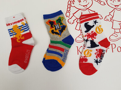 Socken Kindersocken Harry Potter 3 Paar Größe 23/26 27/30
