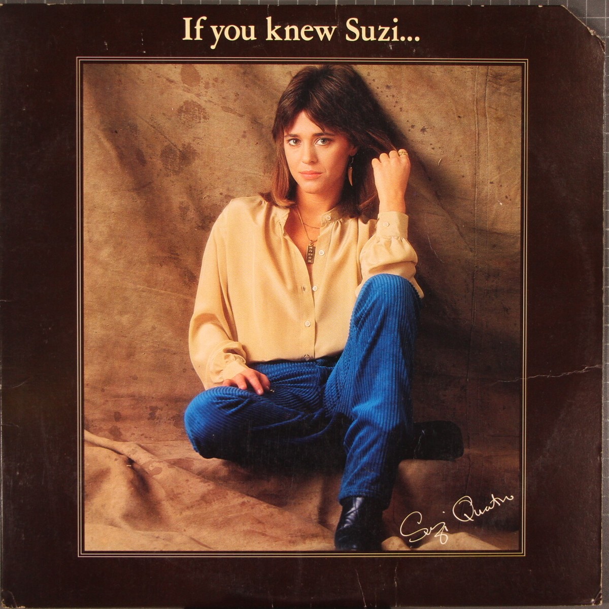 洋楽 Sipp Suzi Quatro If You Knew Suzi LP RSO RS-1-3044 | eBay