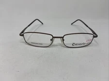 ELEMENTS #7 BROWN 51/18-140 FLEX HINGE EYEGLASSES FRAME :T55