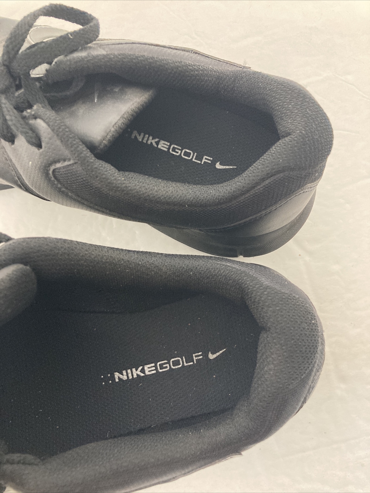 Nike Durasport 4 Men's Golf Shoes Size 9 US 844550001 Black/Silver Lace Up Logo eBay