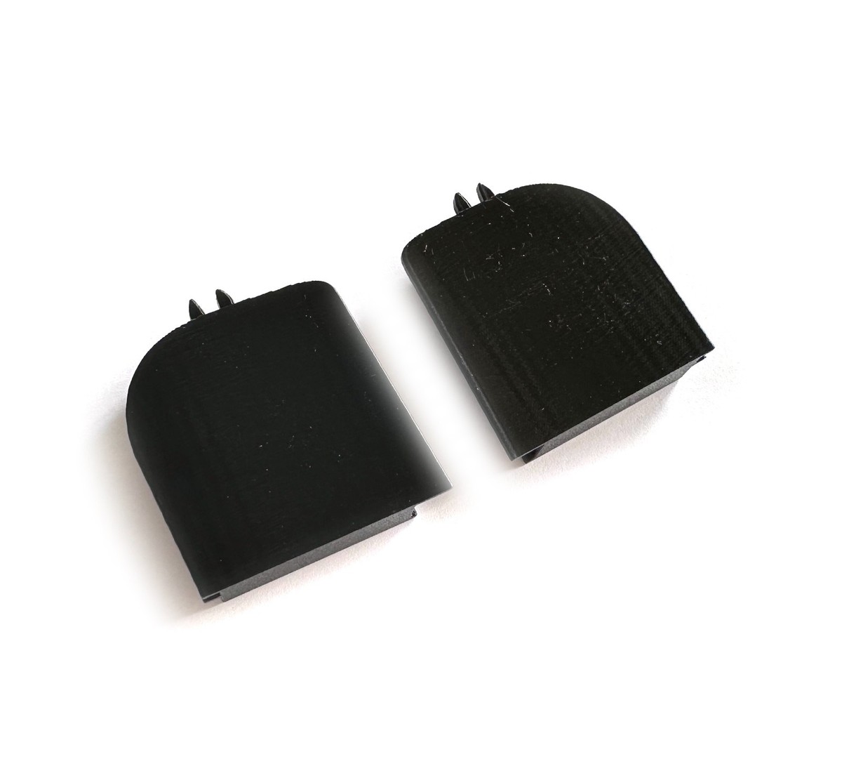 BMW E46 M3 Convertible Cabrio Hardtop Lock Cover Caps | Black | 3D