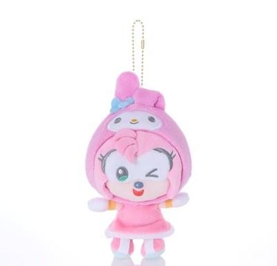 SEGA FAVE SONIC  FRIENDS Sanrio characters mascot Amy x My Melody from Japan New