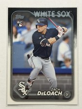 2024 Topps Update #US320 Zach DeLoach Rookie Chicago White Sox