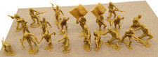 Glencoe 1/32 WWII Japanese Infantry Lot of 20 Open Figures