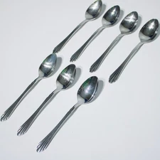 Vintage Retroneu 7 Teaspoons Korea 18/8 Flatware BARRINGTON