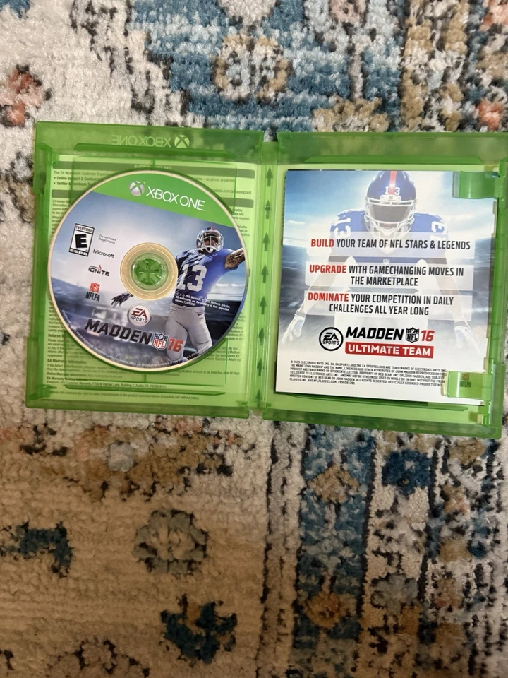 Xbox one game lot, 8 games madden, call of duty, ufc  - Image 2 of 4