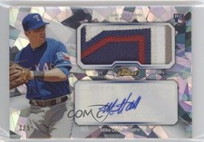2013 Topps Finest Jumbo Relic Rookie Refractor Atomic 3/5 Mike Olt Auto x0y