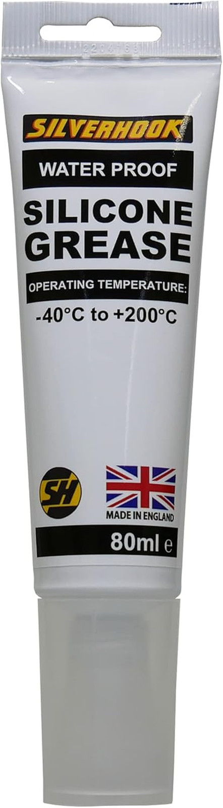 Silicone Grease Tube 80Ml Multi-Purpose Waterproof Dielectric