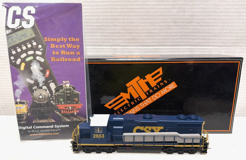 MOTOR DIÉSEL RIEL CSX ESCALA MTH HO 85-2056-1 GP38-2 #2653 CON PROTO-SONIDO 3.0 | Zustand: New: Other (See Details)