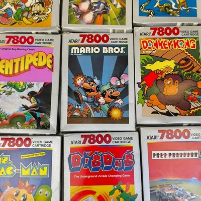 Atari 7800 Boxed Games - *Choose your game*